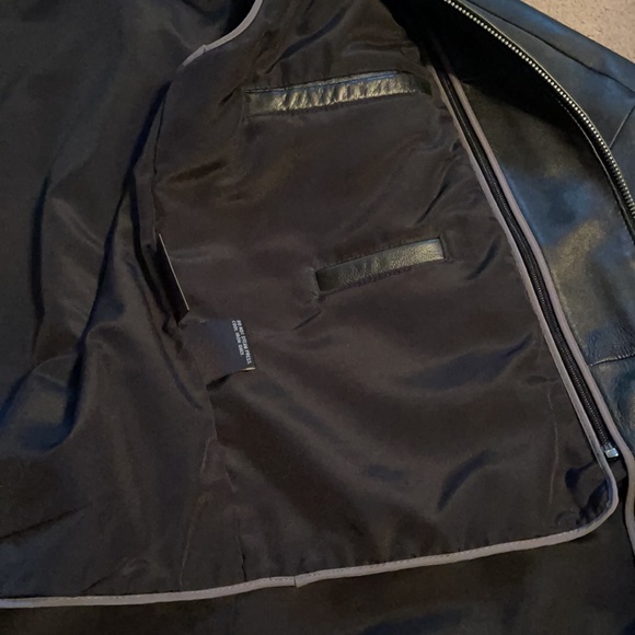 Wilson’s oversized vintage leather jacket bomber - Picture 13 of 14